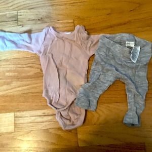 H&M merino wool baby base layers